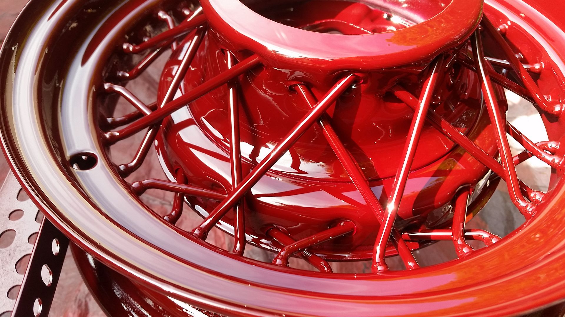 Kelsey Hayes Wire Wheels Factory Paint/Pinstripes? The Ford Barn